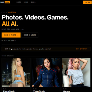 MakePorn, AI Porn Generator Sites