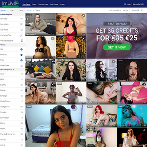 ImLive Teen, เว็บแคมสาววัยรุ่น (18+)