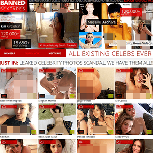 BannedSextapes, صور مشاهير عراة 