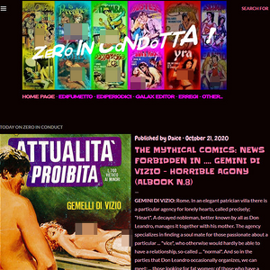 Tippy La Hostess, Siti Fumetti Porno