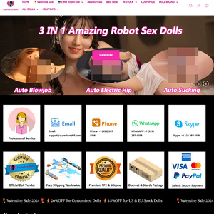 Super Love Doll, Sexdukke Butikker