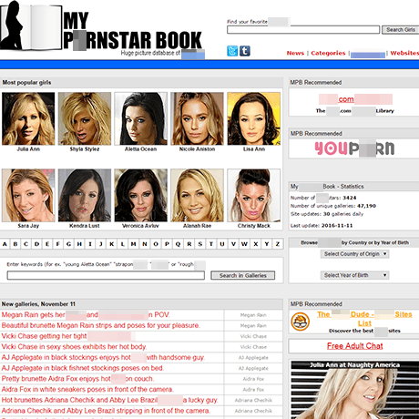 MyPornstarBook