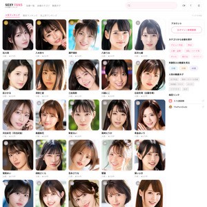 SEXY FANS, AV女優データベース