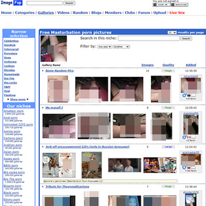 ImageFap Masturbation, Strony Porno z Kobiecą Masturbacją