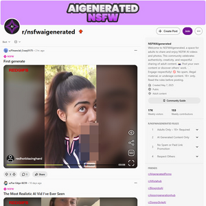 NSFWAIgenerated, Reddits NSFW