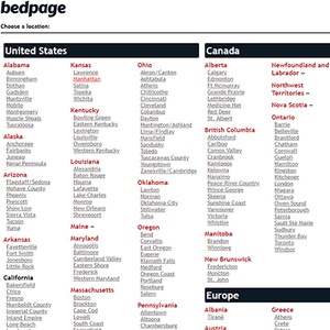 BedPage, Hall of Fame