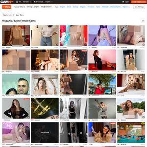 Cam4 Latina, Élő latin szex kamerák