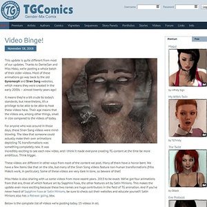 TGComics, Hall of Fame
